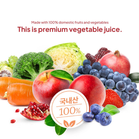 Clean Farm 100% Korean Kids Juice 100ml x 10 pcs / 맑은농장 어린이 주스