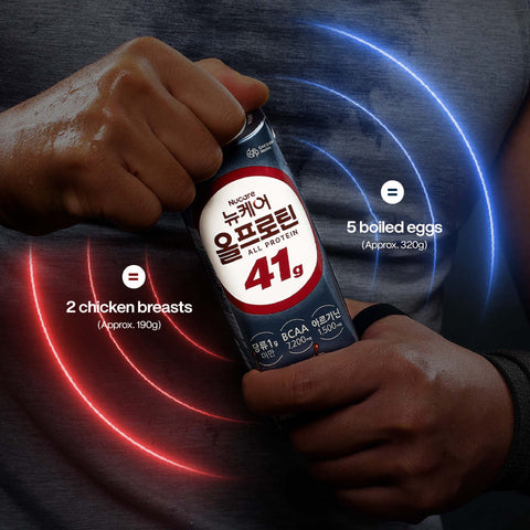 [9pcs / 18pcs] Nucare All Protein 41g Chocolate Zero Sugar (350ml)