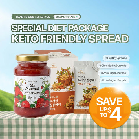 MyNormal Healthy Combo Low Sugar Spread Pack | Nutritious & Delicious Breakfast Spread Set