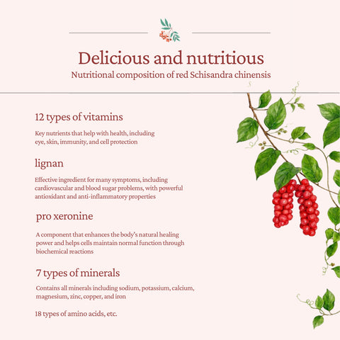 Mungyeong September Omija Juice Zero Sugar 110ml x 20pcs / 9월의 오미자