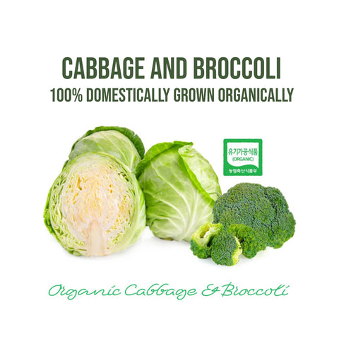 Korean Organic Cabbage & Broccoli Juice 80ml x 30pcs / 유기농양배추브로콜라
