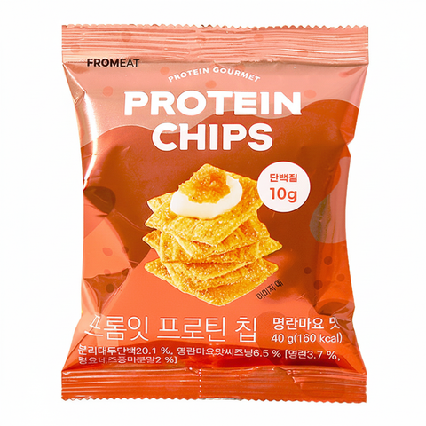 Fromeat High Protein Chips Variety 6 Flavor Assortment / 프롬잇 프로틴칩 단백질 보충 과자 간식
