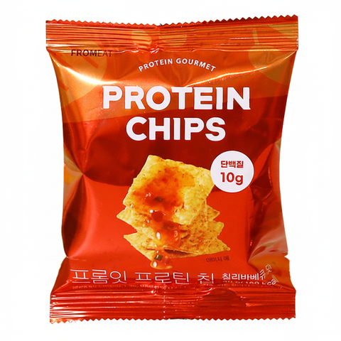 Fromeat High Protein Chips Variety 6 Flavor Assortment / 프롬잇 프로틴칩 단백질 보충 과자 간식