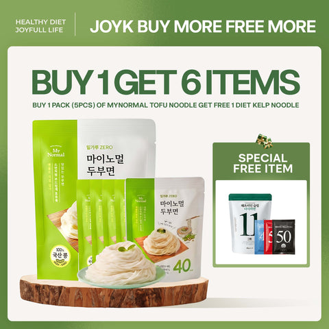 [5 Packs] MyNormal 100% Domestic Soybean Tofu Noodles  / 마이노멀 국산콩 100% 두부면 5개입