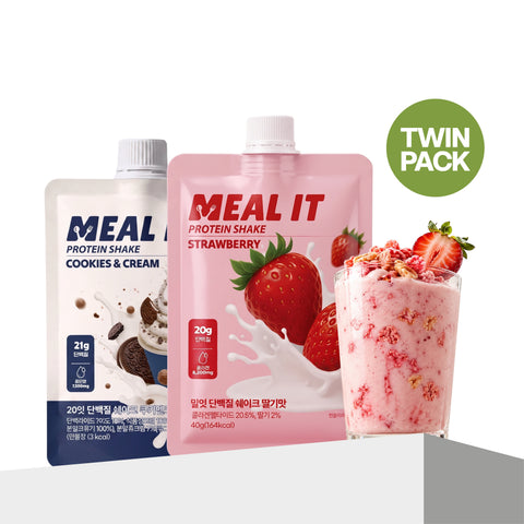 Meal It Korean Protein Shake - 40g, Twin Pack